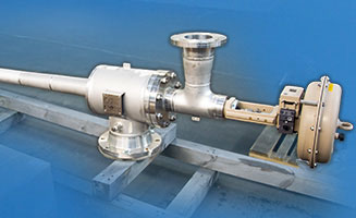 Steam jet gas compressors for the extracting of sulphurous gases