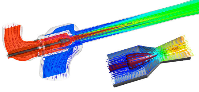 CFD-Simulation eines Thermokompressors für die Papierindustrie