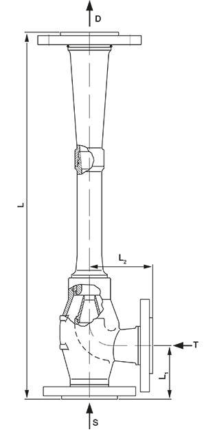Körting ejector type S for ships