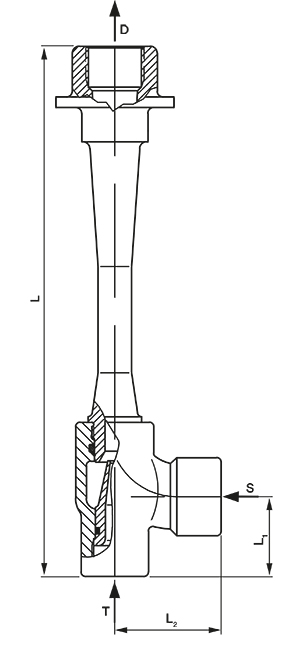 Körting ejector type T for ships