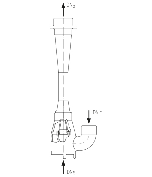 Körting ejector type P for ships