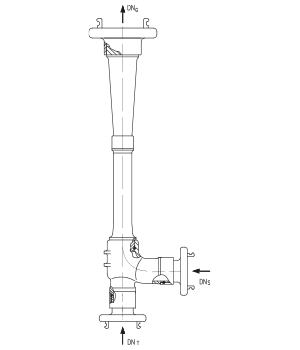 Körting ejector type H for ships