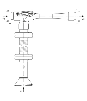 Körting ejector type D for ships