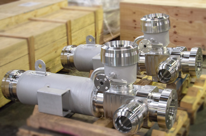 High-pressure ejector in the workshop of Körting Hannover AG